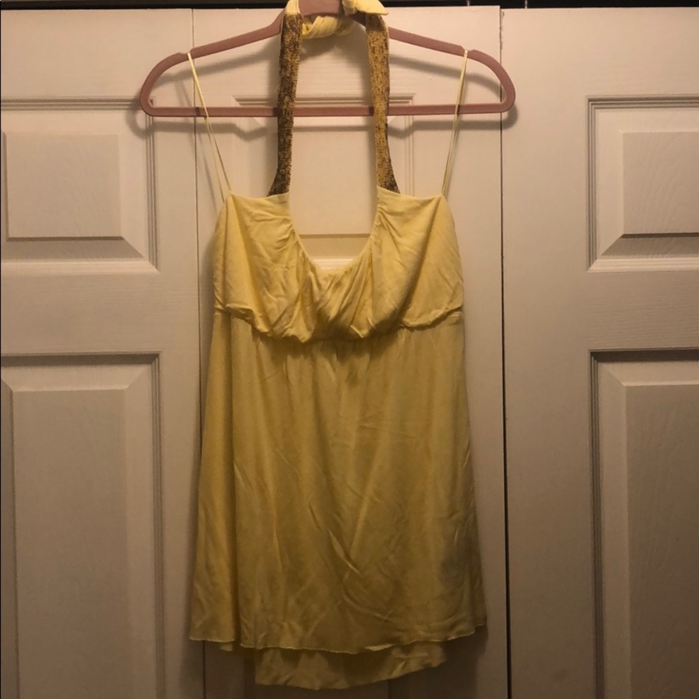 Beaded Halter Top